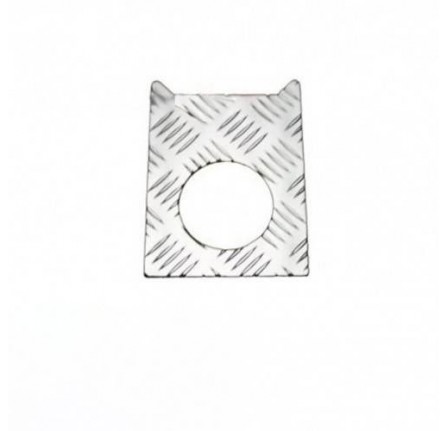 2mm Chequer Plate for Fuel Filler Aperture Defender 90 upto 1998 and 110 upto 1993
