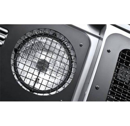 Kahn Head Light Covers Industrial Mesh (Pair)
