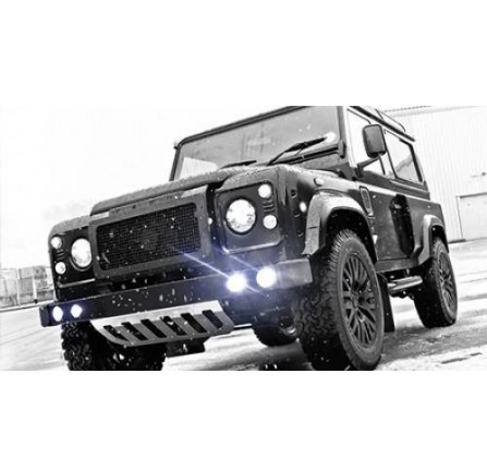 Kahn Defender Bumper - Led Fog Lights End Caps Not Included