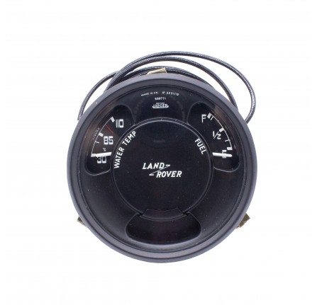 Instrument Cluster Combined Fuel and Water Temp Capilary Type.