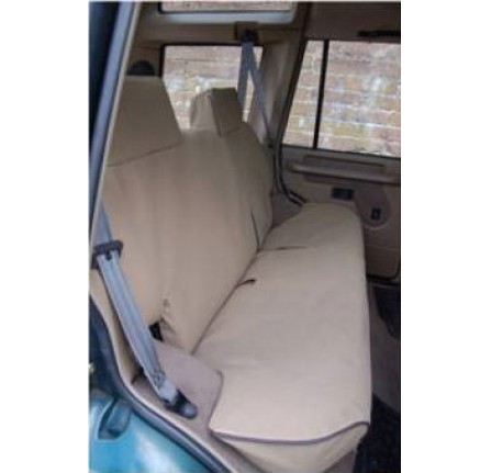 Canvas Seat Covers Front Sand 90/110 with Rear Pocket up to 2007