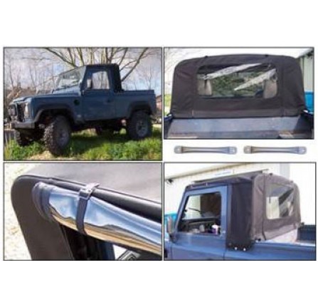 90/110 Truck Cab TD5 Black