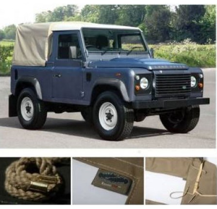 90 3/4 Hood Black Side Windows Body Fit