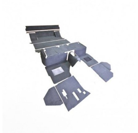 Defender 90" LT77 Full Vehicle Carpet Set Ebony (Premium) . Defender 90" LT77 Full Vehicle Carpet Set Ebony (Premium) .