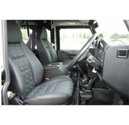 Modular Seats Pair in Xs Black Rack Interchangeable 2BACKS and 2BASESPAIR 2006-2007 If You Require Heaters Or Lumbars Add to Order They Cannot Be Fitted After Manufacture