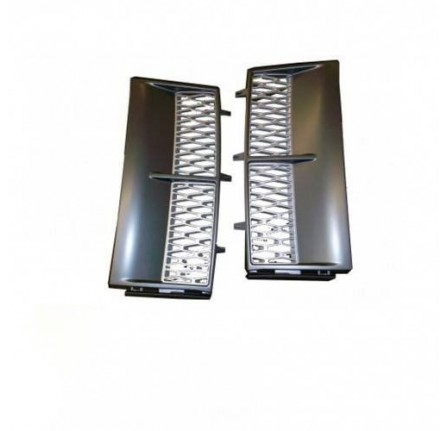 Grey and Silver Side Vents Pair for Range Rover L322 2003-2009