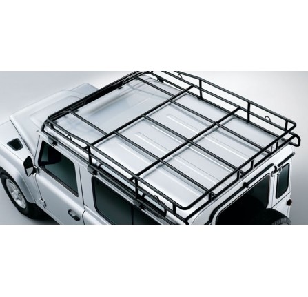 Genuine 90 Roof Rack 2110mm Matt Black Polyester Powder Coating. Dimension: 1410 x 1820