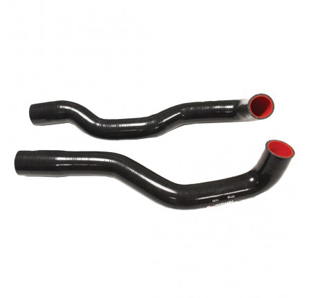 Terrafirma Silicone Intercooler Hose Kit Black 90/110/130 Td TD4 2.4