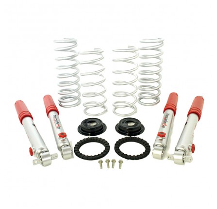 Air to Coil Conversion Kit Discovery 2 Heavy Load +3" Travel 4 Stage Adjustable Shock