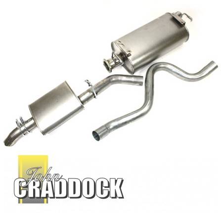 RRC Rear Exhaust V8 1 Piece Or Use STC3716 STC3718 ESR3737 and NV110041L x 3 for Split System for Easy Fitment
