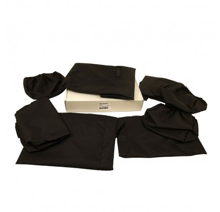 Seat Covers Black Rear Bench 60-40 Defender 2020 on 5 Door