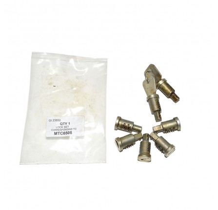 Lock Set 7 Barrels and 2 Keys 90-110.1987 to 1A622423