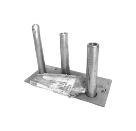 Genuine Pillars and Plate Bonnet Spare Wheel Priced to Clear Mounting Kit 90/110