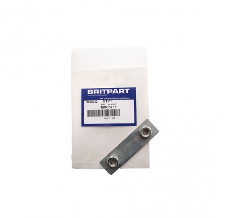 Plate and Weldnut Tailgate Closing Bracket