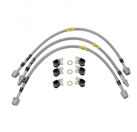 Terrafirma Goodridge +2" Brake Hose Kit 2004 Onwards No Abs