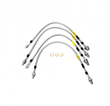 Terrafirma Goodridge +2" Brake Hose Kit 1999 - 2004 with Abs