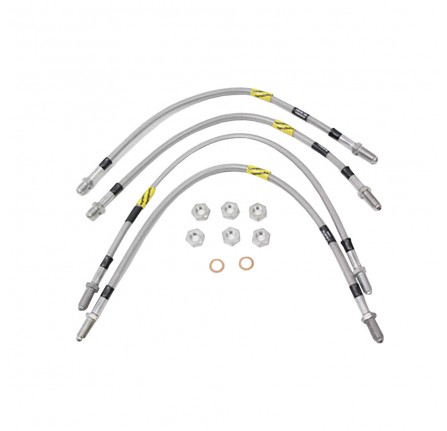 Terrafirma Goodridge +2" Brake Hose Kit 1999 to 2004 4 Hoses