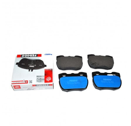 Ferodo - Brake Pads Front Discovery I 1993 on Non Vented Disc and Ninety 1986-90 (Axle Set)