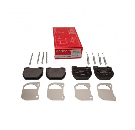 Britpart Xs Rear Brake Pads Defender 110 from XA159807