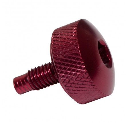 Red Alloy Bleed Screw TD5 Top Hose