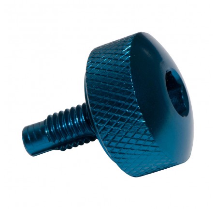 Blue Alloy Bleed Screw TD5 Top Hose