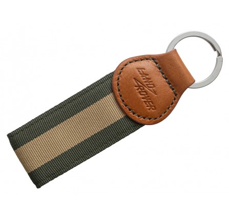 Genuine Land Rover Red Canoe Key Ring