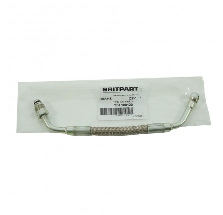 TD5 Alternator/Vac Pump Oil Feed Pipe