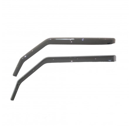 Climair Wind Deflectors - Front Defender 3 Door 2020 on (Pair) - Smoke Grey