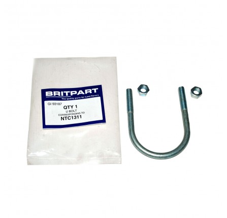 U Bolt for Rear Tailpipe 90 Petrol and 2.5NA Diesel from Vin. NO.267064