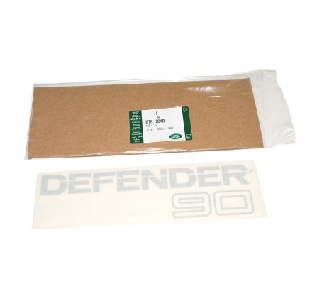 Badge Rear Defender