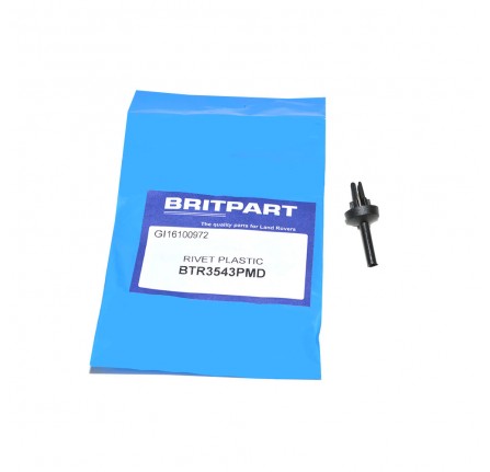 Rivet Plastic Black Rear Step Mat Discovery