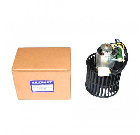 Motor and Fan Assembly Heater Discovery 1 to 1994 and Range Rover Classic 1988 to 94