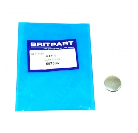 Cup Plug for Cylinder Block 1 Inch dia All 4 Cylinder to 94