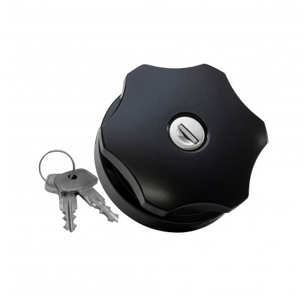 Optimill Aluminium Fuel Cap 90/110 TD5 and Puma - Black