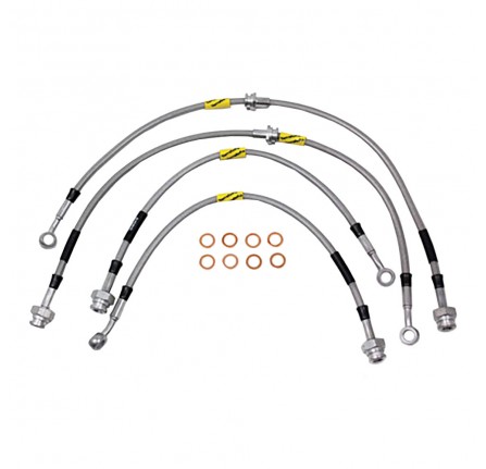 Terrafirma GOODRIDGE+2" Brake Hose Kit 1998-2004