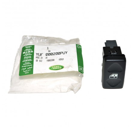 Rear Window Rocker Switch Black