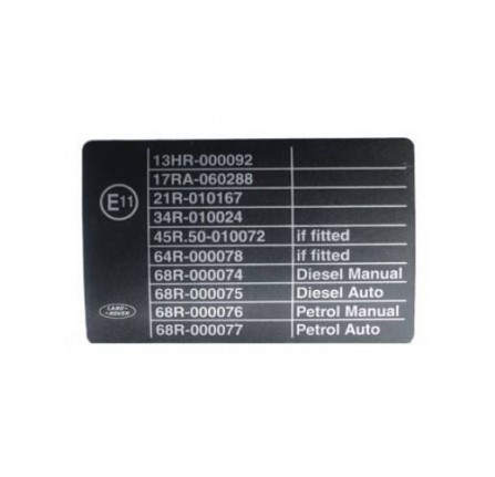Genuine Eec Compliance Discovery Decal