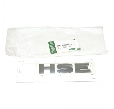 Rear Decal Hse Brunel Chrome