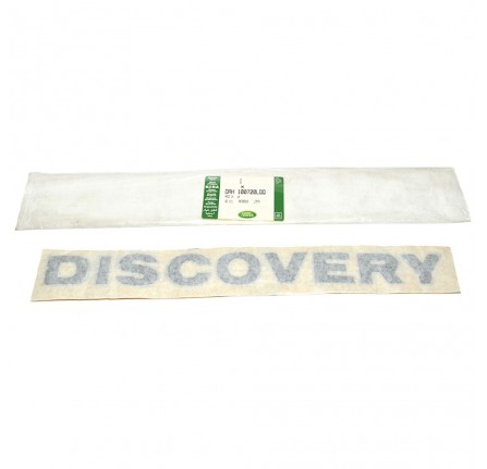 Badge on Tailgate Grey for Discovery