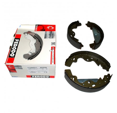 Ferodo Rear Brake Shoes Axle Set Freelander from Vin 1A000001