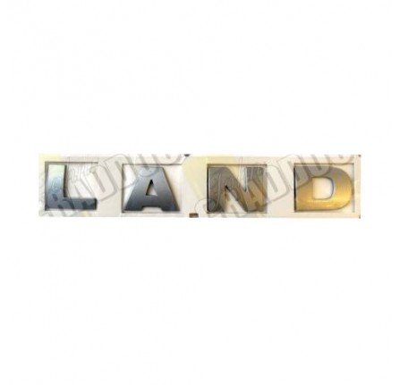 Genuine Land Name Plate Decal