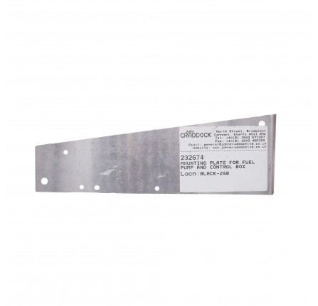 Mounting Plate for Fuel Pump and Control Box 1948-53
