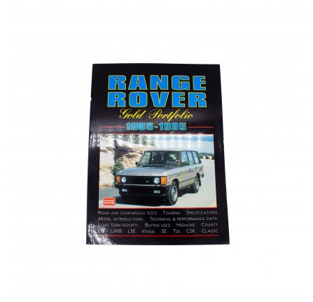 Range Rover Gold Portfolio 1985-95 by Brooklands