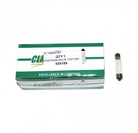 Festoon Bulb Inter/Lamp Range Rover Classic 1986 on