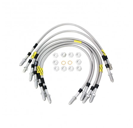 Terrafirma GOODRIDGE+2" Brake Hose Kit 1990-1992 with Abs