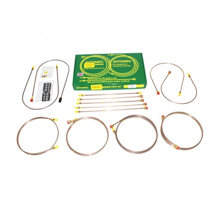 Brake Pipe Set Range Rover Classic Non Abs with Osf Valve Vin DA274121 2 Door & DA273923 4 Door