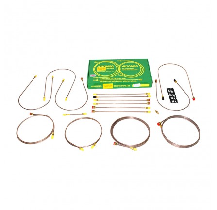 Brake Pipe Set Range Rover Classic with Rear Valve