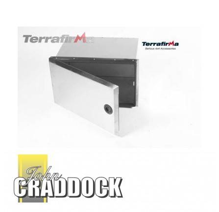 Terrafirma Storage Locker Fitted Between Cab Door & Rear Wheel Arch - Defender 110 Hard Top & Pick up Models