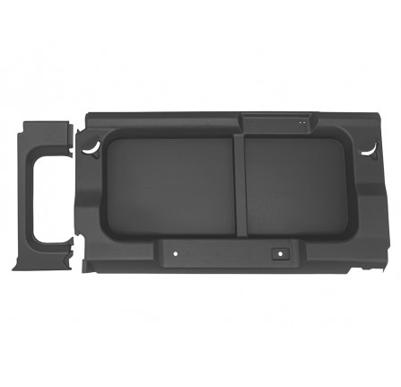 Rear Window Surround Trim without Window Cut Out Dark Grey Not Suitable for Side Facing Seats 1985-2006 One Pair