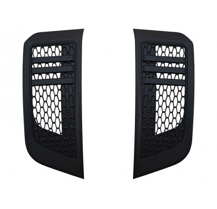 Air Intake Grill Set Matt Black for Defender 2020 on